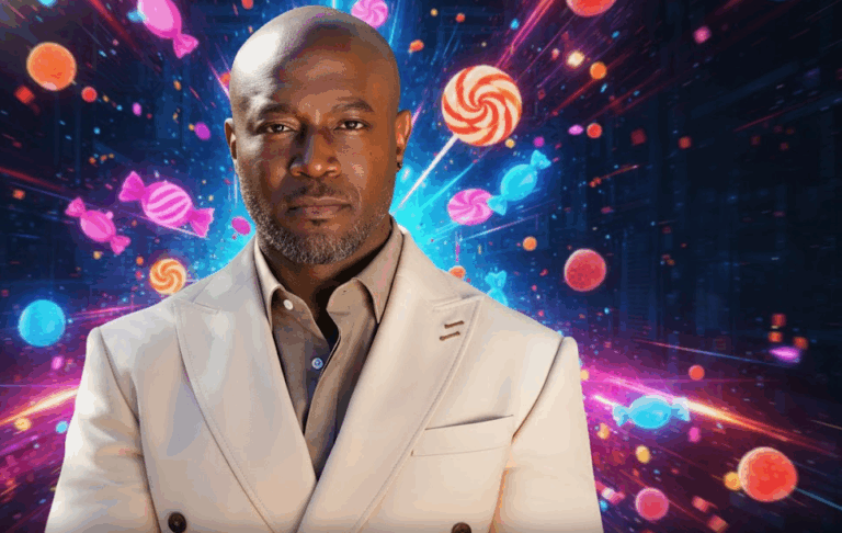TAYE DIGGS GOES VERTICAL — BUT CANDYJAR MIGHT BE USING HIM AS A HYPE SNOWCONE